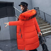 Image of Winter Hooded Thicken Down Coat Women Long Warm Slim Down Jackets Vogue