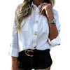 Image of Blouse Blusa Feminina Women Shirts With Pocket