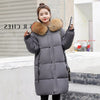 Image of Winter Hooded Warm Down Coat Women Casual Long Down Jackets