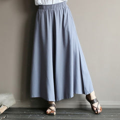 Original literature lazy wind oversized wide leg pants