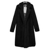 Image of Faux Fur Coat Women Warm Teddy Bear Coat Ladies Fur Jacket