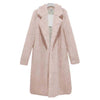 Image of Faux Fur Coat Women Warm Teddy Bear Coat Ladies Fur Jacket