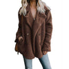 Image of Thick Warm Ladies Teddy Bear Coat Winter Coats