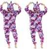 Image of Adults Animal Pajamas Cartoon Sleepwear Unicorn Pajamas