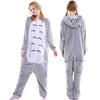 Image of Adults Animal Pajamas Cartoon Sleepwear Unicorn Pajamas