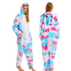 Image of Adults Animal Pajamas Cartoon Sleepwear Unicorn Pajamas