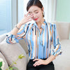 Image of Shirts women elegant casual blouse Office chiffon shirts