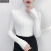 Image of Underwear Woman Autumn and Winter 2020 New Slim Bottom Shirt Long Sleeve