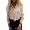 Image of Blouse Blusa Feminina Women Shirts With Pocket