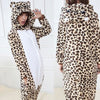 Image of Unisex Adults Animal Pajamas Anime Onesie Stitch Unicorn Panda Bear