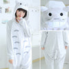 Image of Unisex Adults Animal Pajamas Anime Onesie Stitch Unicorn Panda Bear