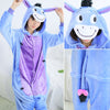 Image of Unisex Adults Animal Pajamas Anime Onesie Stitch Unicorn Panda Bear