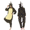 Image of New Winter Women Men Unisex Adult Cute Cartoon Onesie Animal Pajamas unicornio Unicorn Stitch Kigurumi Flannel Nightie Sleepwear