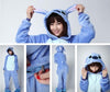 Image of New Winter Women Men Unisex Adult Cute Cartoon Onesie Animal Pajamas unicornio Unicorn Stitch Kigurumi Flannel Nightie Sleepwear