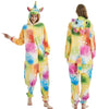 Image of Unicorn Pajamas Suit Warm Soft Stitch Sleepwear