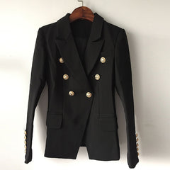 TOP QUALITY New Fashion 2020 Designer Blazer Jacket Women's Double Breasted