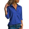 Image of Women Blouses 2020 Spring Elegant Pure Long Sleeve Blouse Shirt