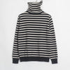 Image of Wixra Women Soft Striped Knitted Sweater Ladies Long Sleeve Turtleneck