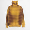 Image of Wixra Women Soft Striped Knitted Sweater Ladies Long Sleeve Turtleneck