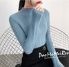 Image of Underwear Woman Autumn and Winter 2020 New Slim Bottom Shirt Long Sleeve