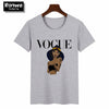 Image of Women 2020 Summer Graphic Tee Shirt  Funny Princess Vogue