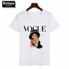 Image of Women 2020 Summer Graphic Tee Shirt  Funny Princess Vogue