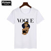 Image of Women 2020 Summer Graphic Tee Shirt  Funny Princess Vogue