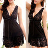 Image of Women Sexy Nightwear Plus Size M-XXL Lace Nightgown