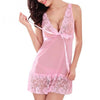 Image of Women Sexy Nightwear Plus Size M-XXL Lace Nightgown