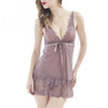 Image of Women Sexy Nightwear Plus Size M-XXL Lace Nightgown