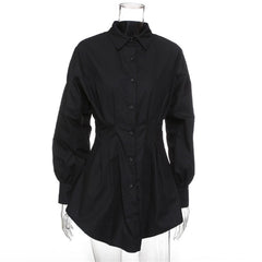 Office Lady Elegant Shirts Female Blouses