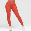 Image of Cintura alta aptidão leggings mulheres treino push up legging