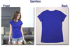 Image of Plain T Shirt Women Cotton Elastic Basic T-shirts Female Casual Short Sleeve T-shirt