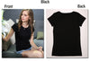 Image of Plain T Shirt Women Cotton Elastic Basic T-shirts Female Casual Short Sleeve T-shirt