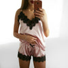 Image of Women's Sleepwear Sexy Satin Pajama Set