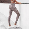 Image of high waist leopard Sexy Push Up Leggings