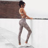 Image of high waist leopard Sexy Push Up Leggings