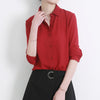 Image of New Women's Shirt Classic Chiffon Blouse