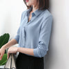 Image of New Women's Shirt Classic Chiffon Blouse