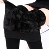 Image of Plus Size Warm Winter Leggings Women Warm Velvet Pants