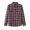 Image of Women Plaid Shirt Checks Flannel Shirts Female Long Sleeve Blouse