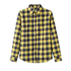 Image of Women Plaid Shirt Checks Flannel Shirts Female Long Sleeve Blouse