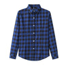 Image of Women Plaid Shirt Checks Flannel Shirts Female Long Sleeve Blouse