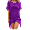 Image of New Chiffon Tassels Beach Wear Women Swimsuit