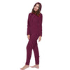 Image of Winter Warm Pyjamas Women Onesies Fluffy Fleece Jumpsuits Sleepwear