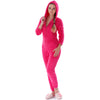 Image of Winter Warm Pyjamas Women Onesies Fluffy Fleece Jumpsuits Sleepwear