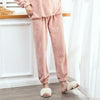 Image of Autumn & Winter Night Wear Plush Lounge Pants