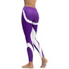 Image of high waist Hip breathable polyester Women Legging