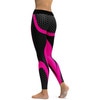 Image of high waist Hip breathable polyester Women Legging