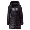 Image of Ultra Light Down Jacket for  Women made With Hooded Down Coat Female Big Size Coats